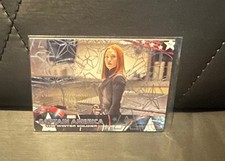 CAPTAIN AMERICA THE WINTER SOLDIER 2014 SILVER PARALLEL #18 BLACK WIDOW picture