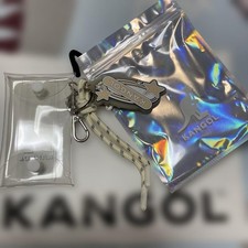 Kangol Card Holder Charm 14+ Stamp Tag Premium Accessory picture