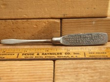 Motolube Motor Oil Co. Advertising Screwdriver, J.L.Sommer Mfg. Co. Newark 1950s picture