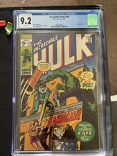 Incredible Hulk #138 CGC 9.2 white sandman picture