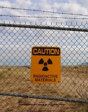 Trinity Site RADIOACTIVE MATERIALS First Atomic Nuclear Bomb 8x10 Photo Reprint picture