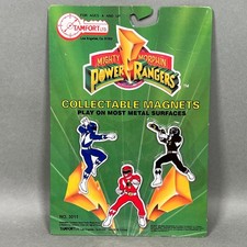 Mighty Morphin Power Rangers Collectible Magnets Set of 3 VTG 1993 Tamfort Ltd. picture
