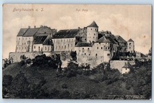Upper Bavaria Germany Postcard Burghausen Castle 1909 Antique Posted picture
