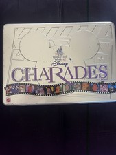 Mattel Wonderful World of Disney Charades Game in Tin Box, Disney Theme picture