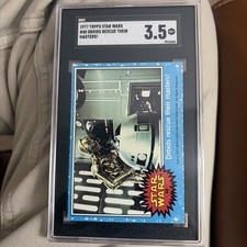 1977 Topps Star Wars #40 Droids Rescue Their Masters picture