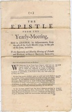 The Epistle from the Yearly-meeting: Held in London, 1759, Jeremiah Waring Clerk picture