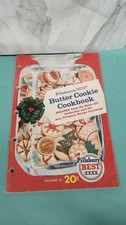 Vintage Pillsbury's Best Butter Cookie Cook Book Volume III Color Litho Ad 1950s picture