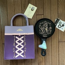 Chiharu Disney Rapunzel 2WAY Shoulder Bag & Frying Pan Pouch Set Shimamura picture