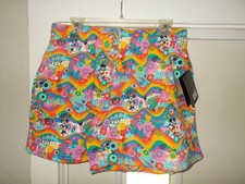 Disney Parks Pride Collection Mickey Minnie Rainbow Colorful Shorts Size Large picture