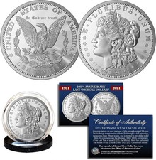 100th Anniversary of the Final Morgan Silver Dollar Coin with Certificate picture
