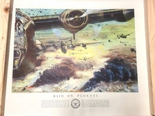 Lot of 5 Vintage 1954 US Army Historical Battle Prints picture