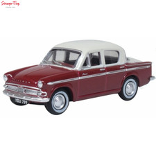 Oxford Diecast 76HM002 - 1/76 Hillman Minx Mkiiia Pippin RED/PEARL Grey picture