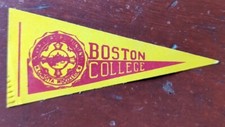 Very RARE Old Vintage Paper Decal Pennant 3.5