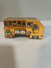 m&m’s mini’s Cardboard School bus - Sealed/Unopened M&M Don’t Eat picture