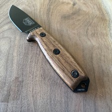 Walnut handles scales compatible with ESEE-3/4 knife picture