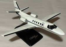 Cessna Citation Bravo Desk Top Display Model 1/40 Airplane with Stand picture