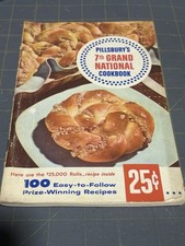 Vintage Pillsbury's 7th Grand National Cookbook 1956 First Edition picture