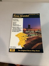 Anne Arundel County MD Annapolis Glen Burnie Street Map Book Maryland ADC 2000 picture