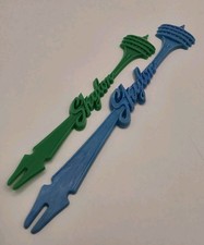 Vintage Skylon Tower Swizzle Stir Sticks Cocktail Niagara Falls Canada Lot Cool picture