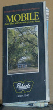 1994 Robert Brothers Street Map of Mobile Alabama picture