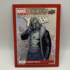#54 SABERTOOTH 2019-20 2020 Upper Deck Marvel Annual X-MEN WOLVERINE picture