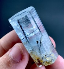 87 Carat  Aquamarine Crystal  Specimen From Pakistan  picture