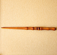 Wooden Wizard's Wand, Canarywood, 12.5