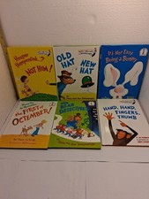 Set Of 6 Dr Suess And Friends Beginner Books Mint Cond Vntg picture
