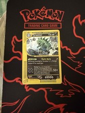 POKEMON TYRANITAR HOLO RARE SWIRL 29/165 EXPEDITION ENGLISH picture