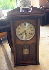 Vintage Centurion 35-Day Pendulum Wall Clock – Made in Korea – 22” picture