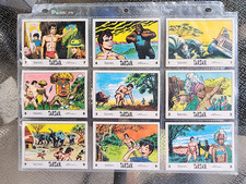 1967 Anglo Confectionary Banner Tarzan Complete 1-60/66 Card Near Set Lot EX picture