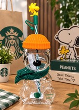 HOT 2026 Starbucks x Peanuts Snoopy Limited Edition Glass Cup 2026 picture