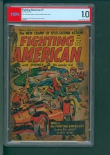 Fighting American #1 (Prize 1954) PSA 1.0 - Kirby Cover - Key picture