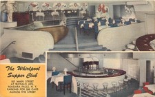 Niagara Falls NY Whirlpool Supper Club Vintage MWM Color-Litho Postcard 1940s picture