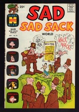 Sad Sad Sack World #32 NM+ 1971 Giant 52-Page Glossy Beauty -Harvey File Copy picture