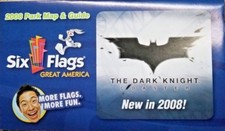 Park Map: Six Flags Great America 2008 - Gurnee, IL picture