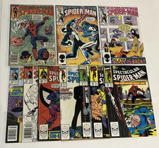 Spectacular Spider-Man Lot #96 122 123 128 136 139 Copper Black Suit Key FN/VF picture