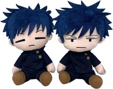 Jujutsu Kaisen Megumi Fushiguro BIG Plush Doll Set of 2 Height 12.6 inch Taito picture