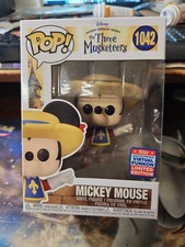 Mickey Mouse 1042 SDCC Exclusive Funko POP Three Musketeers picture