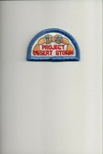 1992 Project Desert Storm patch picture