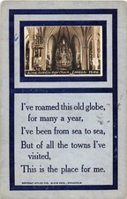 J7/ Chaska Minnesota RPPC Postcard c10 Interior Guardian Angel Church 11 picture