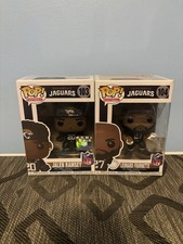 LOT OF 2 NFL FUNKO POP JACKSONVILLE JAGUARS - JALEN RAMSEY / LEONARD FOURNETTE  picture