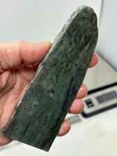 Washington State Jade slab W Translucency Cabbing Lapidary Carving Combo Ship picture