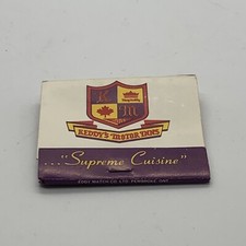 Keddy's Motor Inn Supreme Cuisine Unstruck Matchbook Cover picture