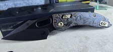 Microtech Marfione Select Manual Stitch RAM-LOK DLC CARBON FIBER picture