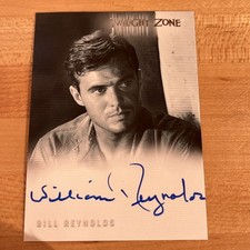 2002 Rittenhouse TWILIGHT ZONE BILL REYNOLDS AUTOGRAPH Card #A-55 picture