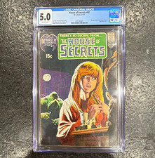 House of Secrets #92 CGC 5.0 Swamp Thing Len Wein Bernie Wrightson 1971 picture