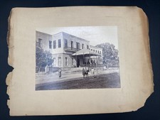 Shepheard’s Hotel Cairo Antique Photo Mid- Late 19th Century Prior To Expansion picture