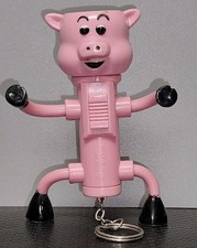 Vintage 1999 HPI Pig Flashlight Keychain 4