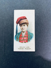 1889 N70 DUKE'S ACTORS AND ACTRESSES Geraldine Ulmer Turklish TOBACCO CARD picture